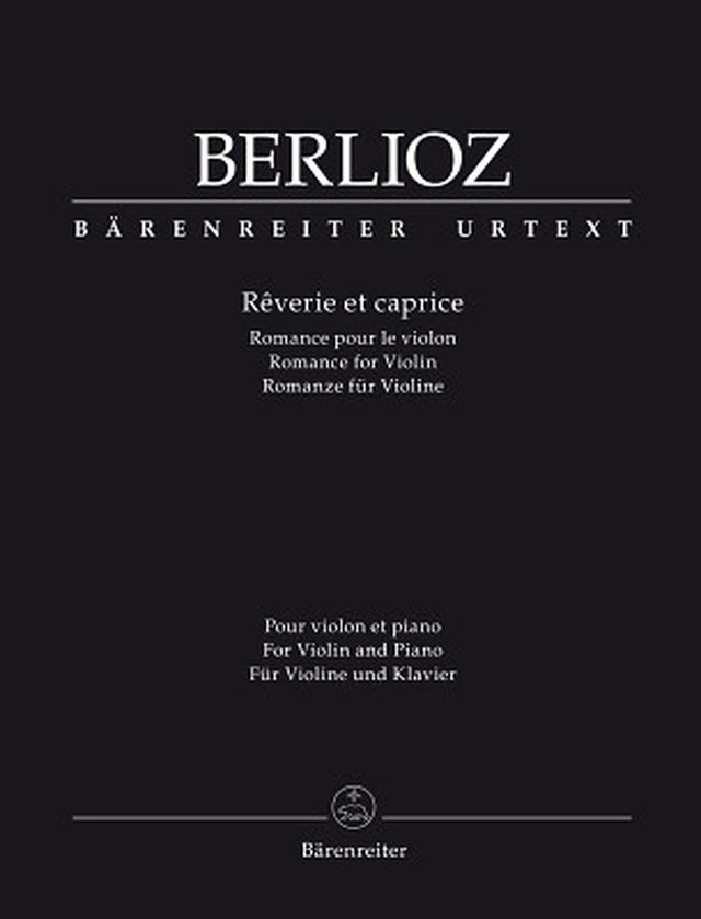 Bärenreiter Berlioz Rêverie et caprice