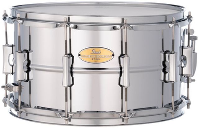 Pearl 14"x08" Primal Col. Steel SD
