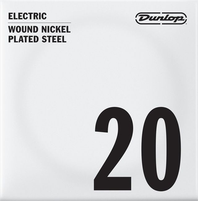 Dunlop Nickel Wound Single Str 020w