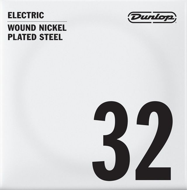 Dunlop Nickel Wound Single Str 032w