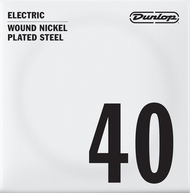 Dunlop Nickel Wound Single Str 040w