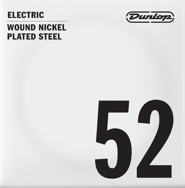 Dunlop Nickel Wound Single Str 052w