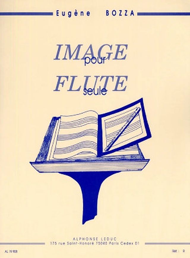 Alphonse Leduc Bozza Image pour flûte op.38