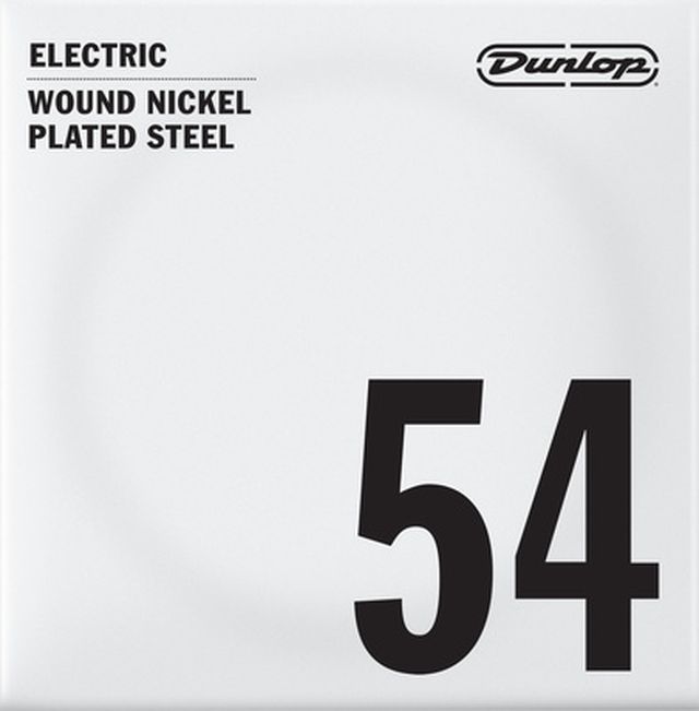 Dunlop Nickel Wound Single Str 054w