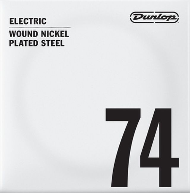 Dunlop Nickel Wound Single Str 074w