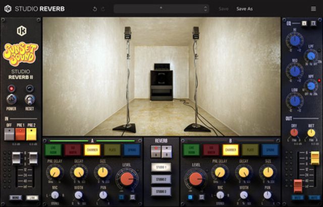 IK Multimedia Sunset Sound Studio Reverb II