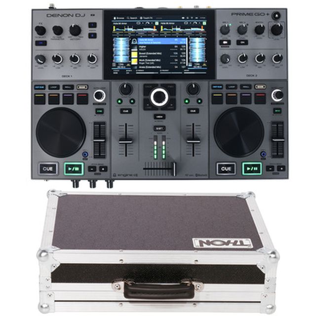 Denon DJ Prime GO+ Thon Case Bundle