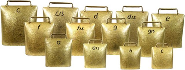 Thomann Musikglocken Satz C3-C4 CH