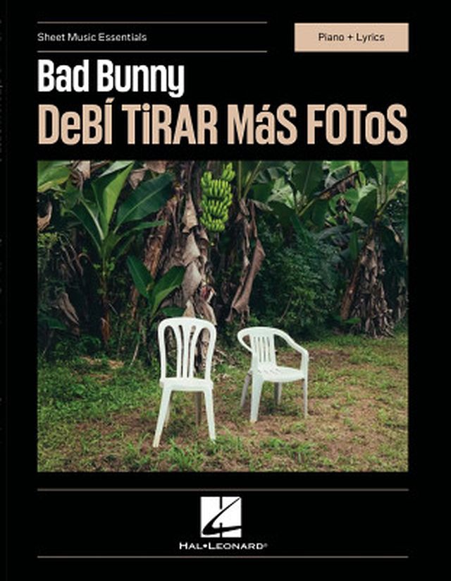 Hal Leonard Bad Bunny Debí Tirar Más Fotos