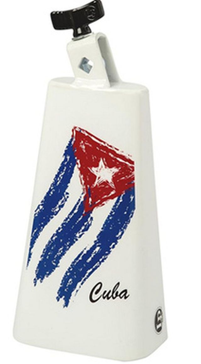 LP 8" Timbale Cowbell Cuban Flag