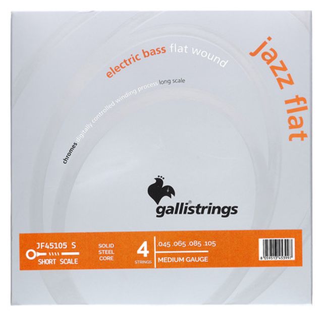 Galli Strings JF45105 Jazz Flat Bass SS