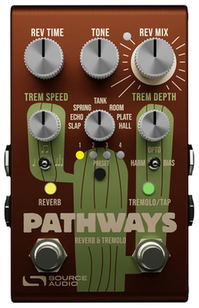 Source Audio Pathways Reverb & Tremolo