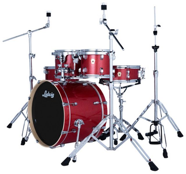 Ludwig Evolution 20" Crimson Sparkle