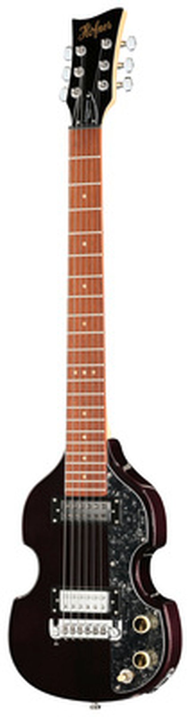 Höfner Shorty Violin Guitar Black/Per
