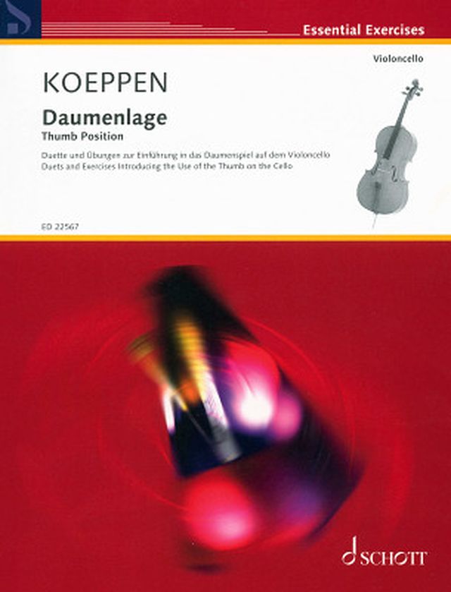 Schott Daumenlage Violoncello