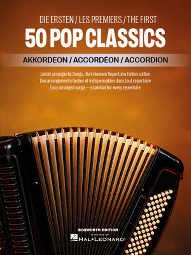 Bosworth 50 Pop Classics Accordion