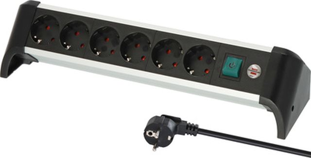 Brennenstuhl Premium Office Line 6-Way 3m