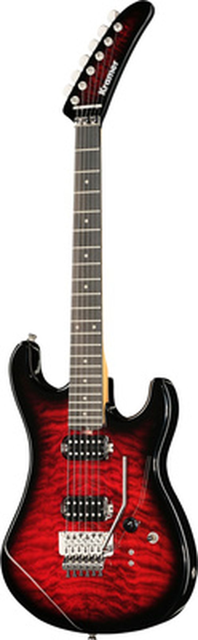 Kramer Guitars The 84 HH Quilt Red Burst