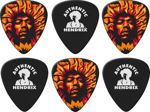 Dunlop Hendrix Voodoo Fire Pick