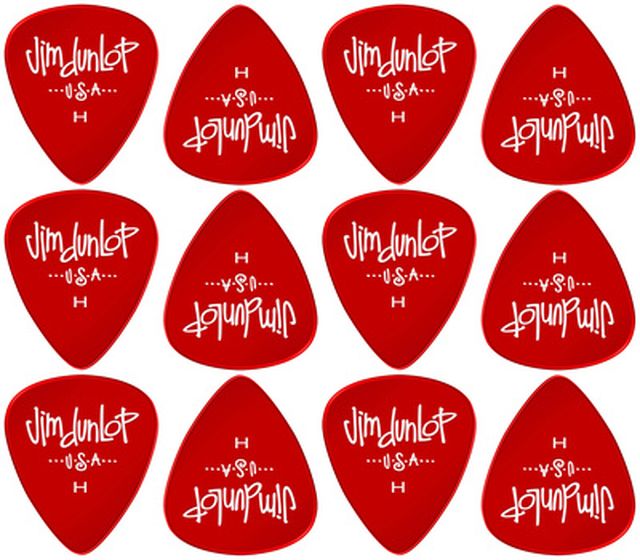 Dunlop Gels Red Heavy Pick