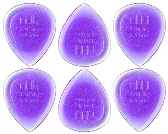 Dunlop Stubby Jazz Pick 2.0 mm