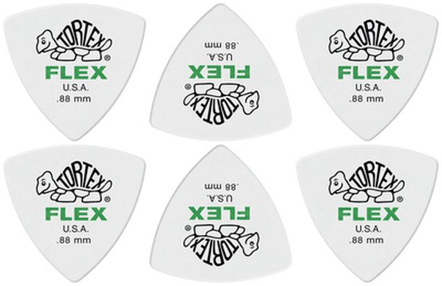 Dunlop Tortex Flex Triangle .88 mm