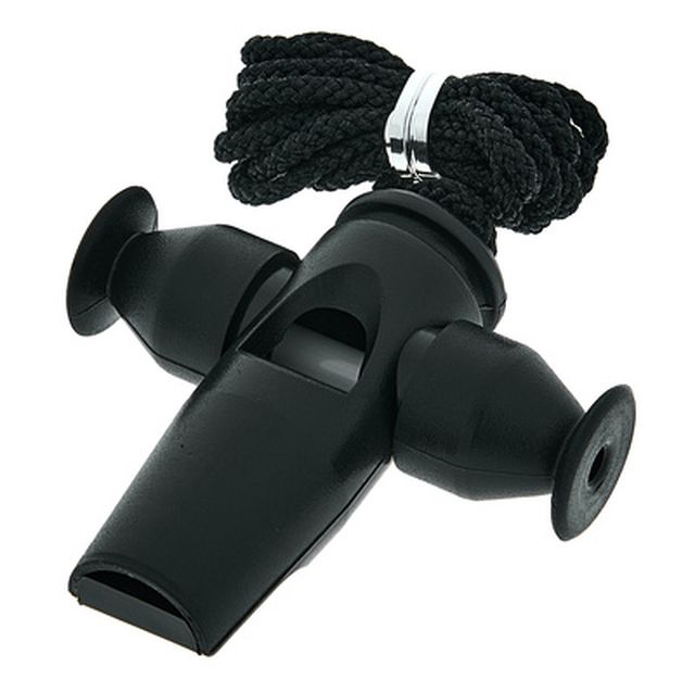 Gewa Samba Whistle Black