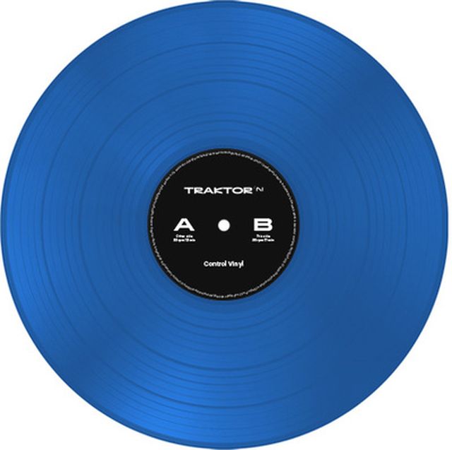 Native Instruments Traktor Control Vinyl Blue