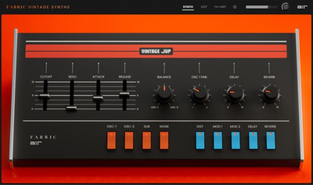 AIR Music Technology Fabric Vintage Jup