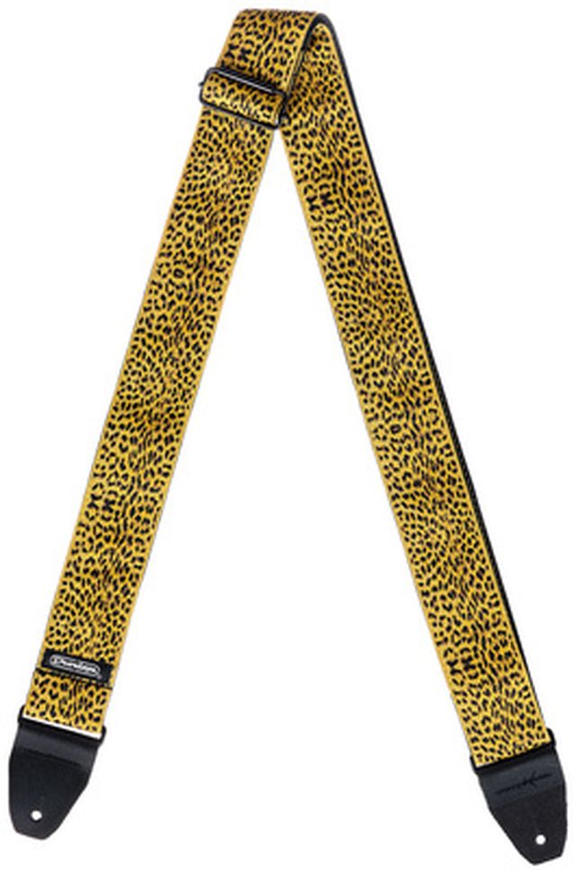 Dunlop Jacquard Strap Leopardskin