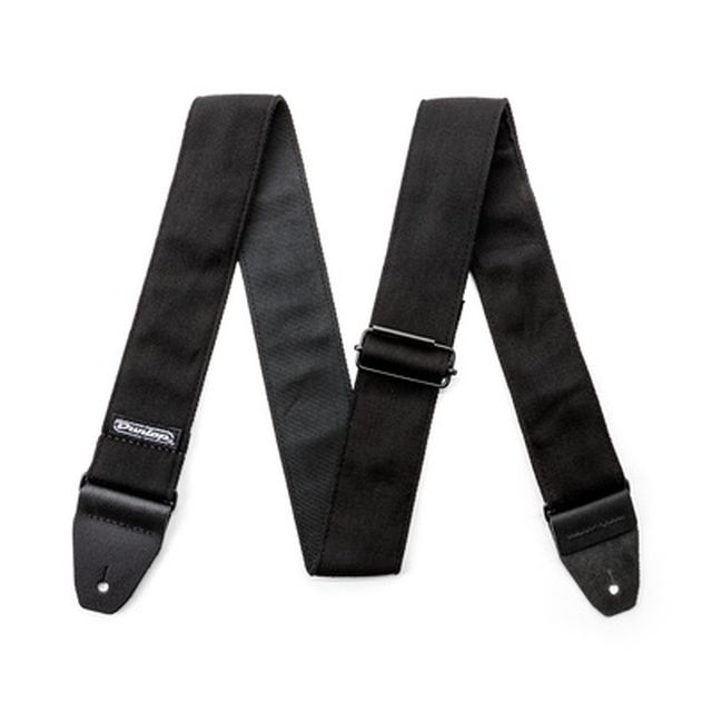 Dunlop Jacquard Strap Plain Black