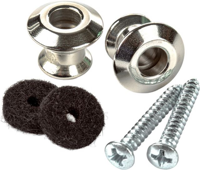 Dunlop Strap Button Set Nickel Dual D