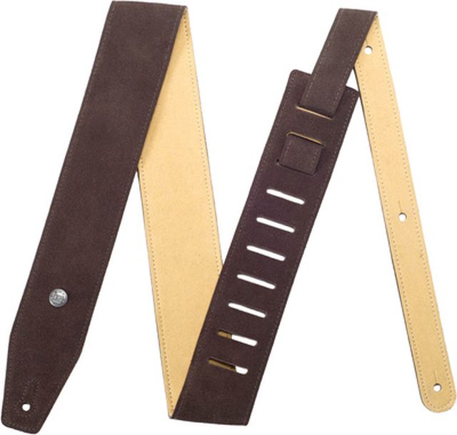 Dunlop BMF Suede Mahogany Strap