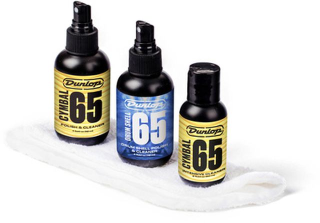 Dunlop 65 Cymbal and Drum Care Kit