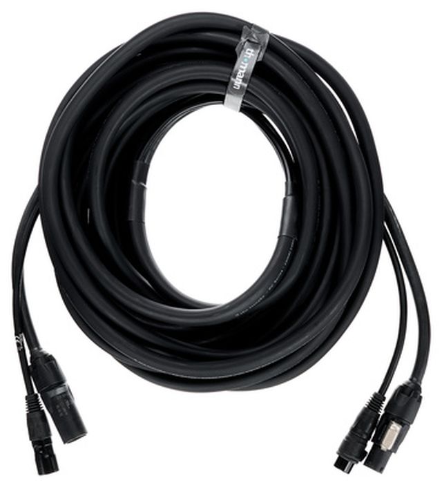 the sssnake PC 10 Power TR1/DMX Cable