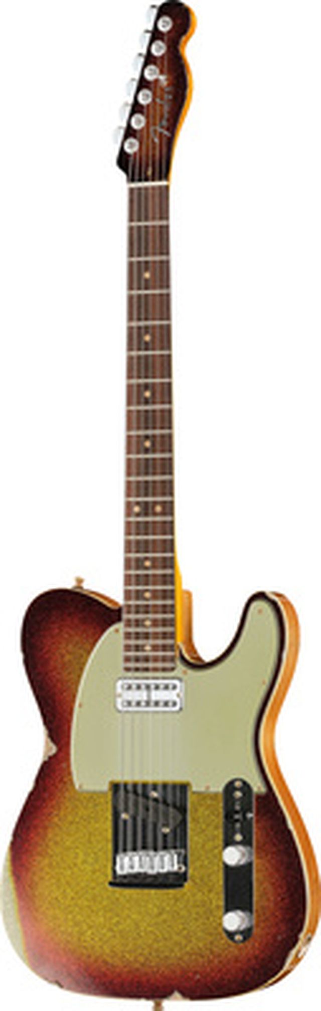 Fender Custom Tele 3TSB Sparkle Relic