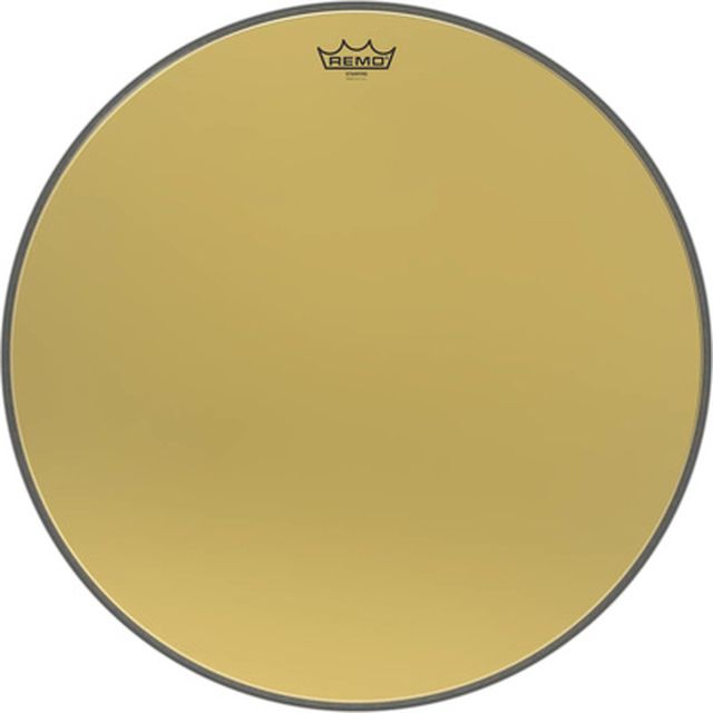 Remo 22" Starfire Bass Drum Gold