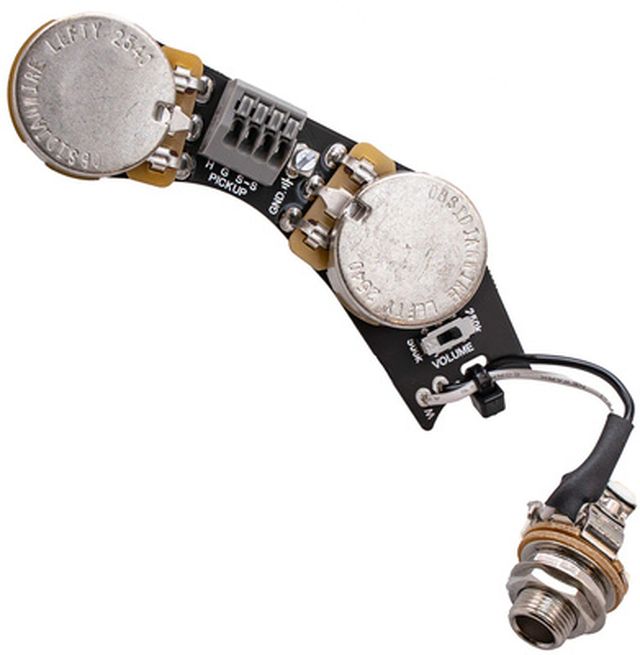 ObsidianWire LH P-Style Bass Solderl Harnes