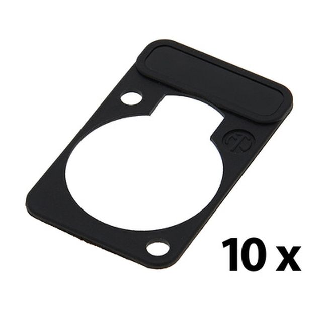 Neutrik DSS-0 Black 10x