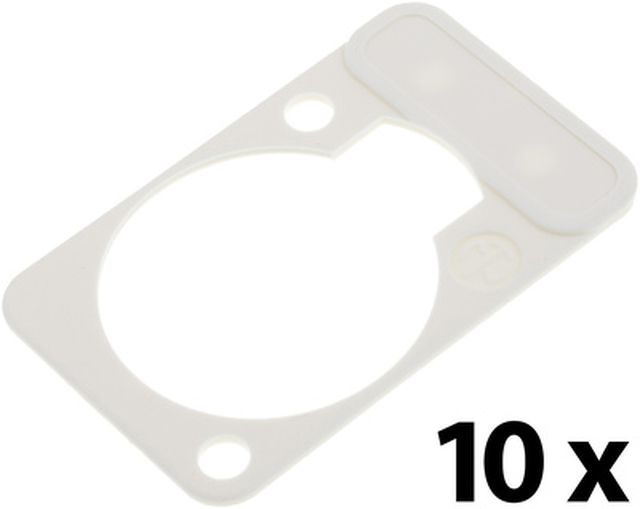 Neutrik DSS-9 White 10x
