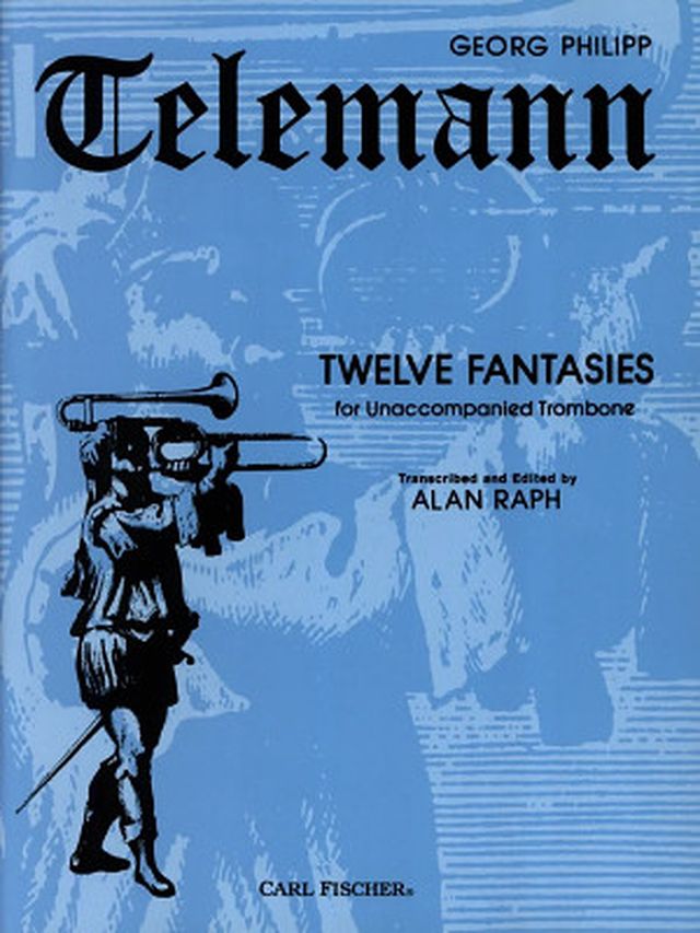 Carl Fischer Telemann 12 Fantasien Posaune