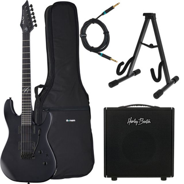 Harley Benton HWY-25BKS DNAFX AmP10 Set