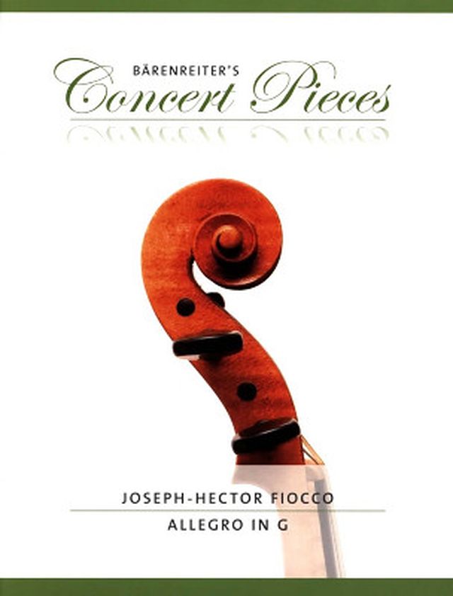 Bärenreiter Fiocco Allegro G-Dur