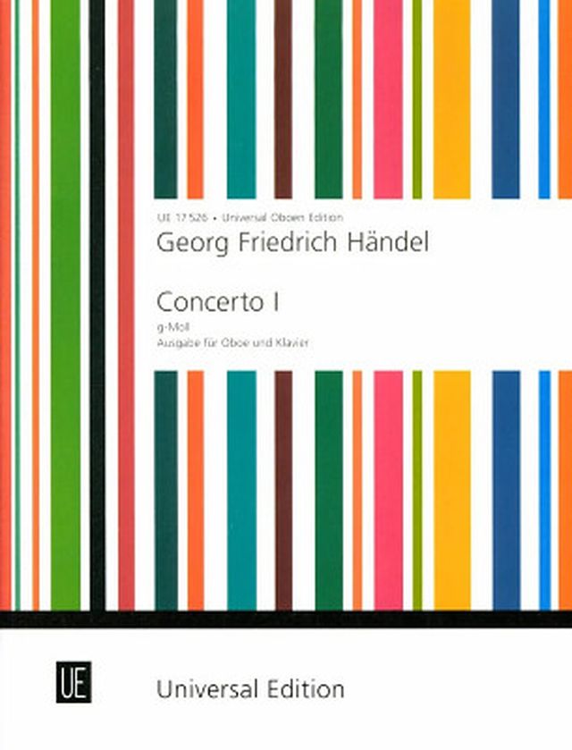 Universal Edition Händel Concerto Oboe g-Moll
