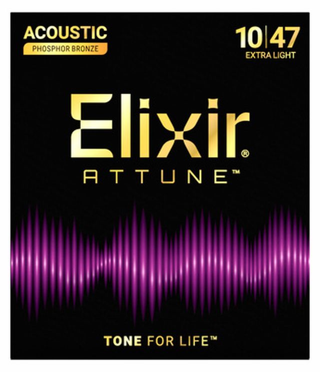 Elixir Attune 21002 Phosphor Bronze