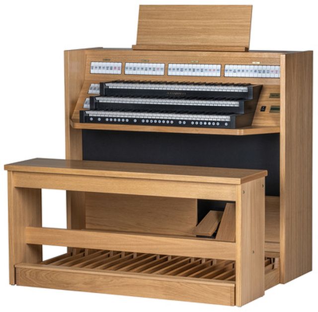 Johannus Opus 360, Light Oak Concave