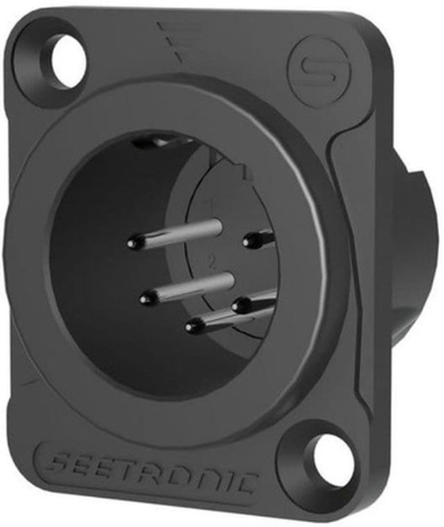 Seetronic MJ5F2C-B 5pin XLR black
