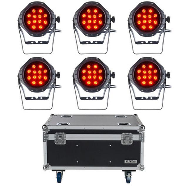 Stairville Outdoor Stage Par 12x3W Bundle