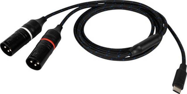 DAP-Audio FL115 USB-C to 2x XLR/M 1.5m
