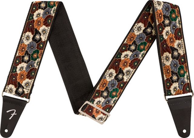 Fender Wild Bloom Strap 2" Brown